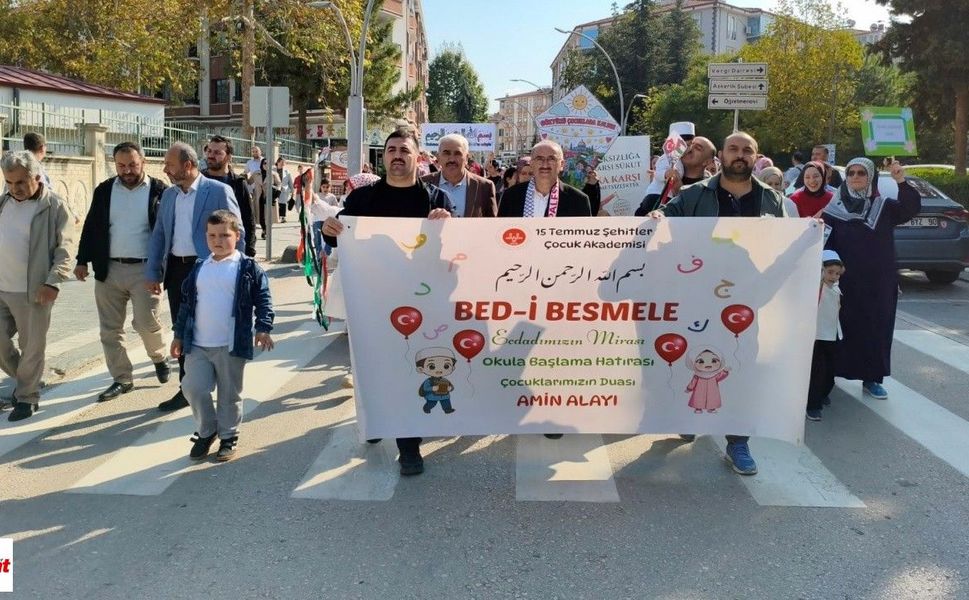 Erbaa’da Minik Öğrencilerin Kur’an Yolculuğu ‘’Bed-i Besmele’’ ile Başladı
