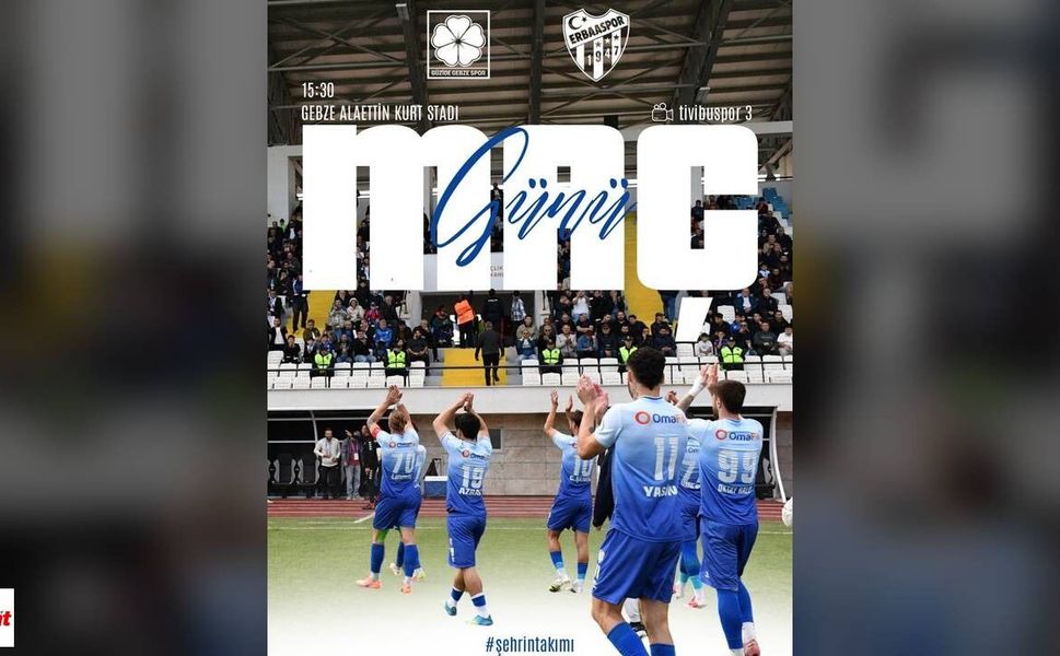 Erbaaspor Bugün Gebze Deplasmanında