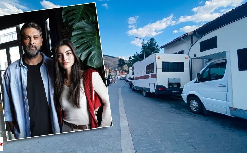Karakuyu'nun Yıldızlarından Tokat Pozu! Onur Tuna ve Özge Törer'den İlk Paylaşım