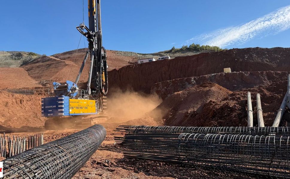 Tokat'ta Yapımı Hızla Sürüyor 43 Bin Dekar Arazi İçin Yükseliyor 2050 Yılına Kadar İhtiyaca Cevap Verecek