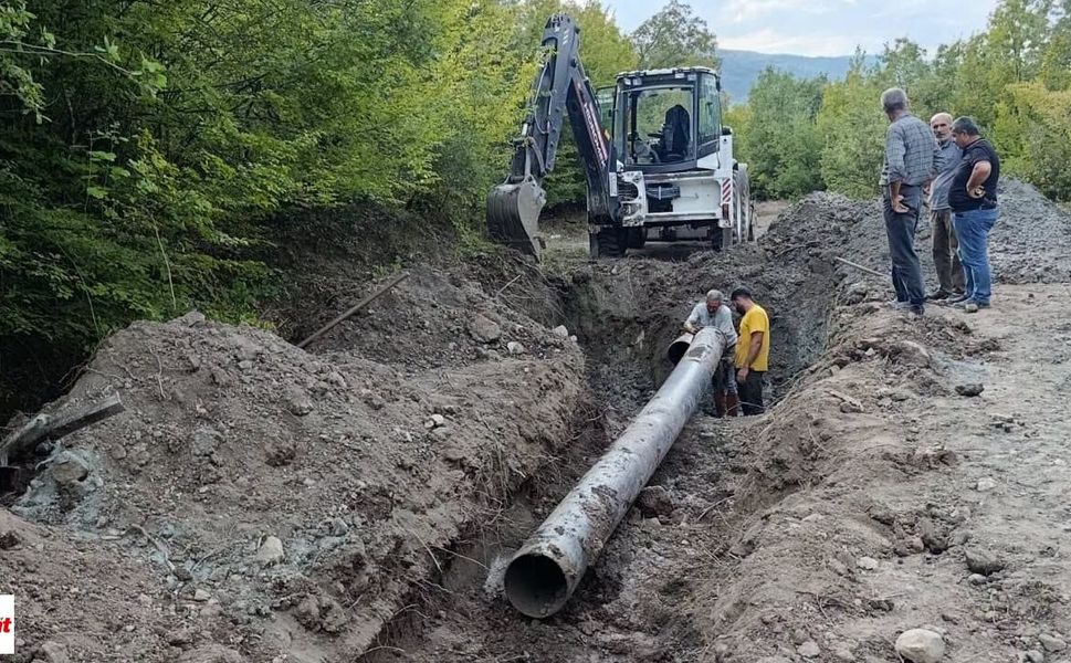 Niksar’da yol ve sulama çalışmaları: Gökçeoluk ve Çamidere’de ekipler sahada