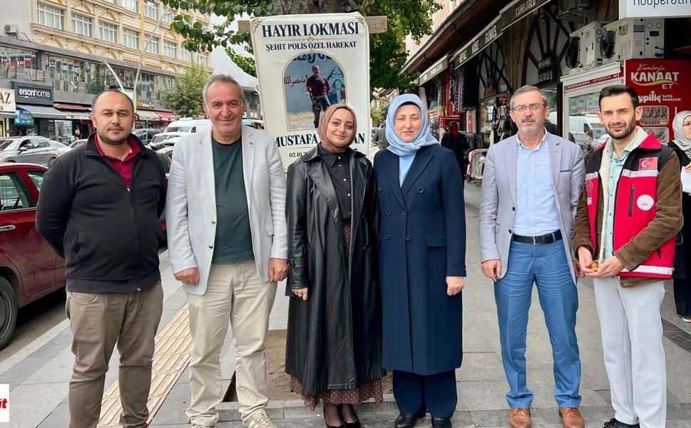 Şehit Özel Harekat Polisi Mustafa Çalışgan Hayrına Lokma Dağıtıldı
