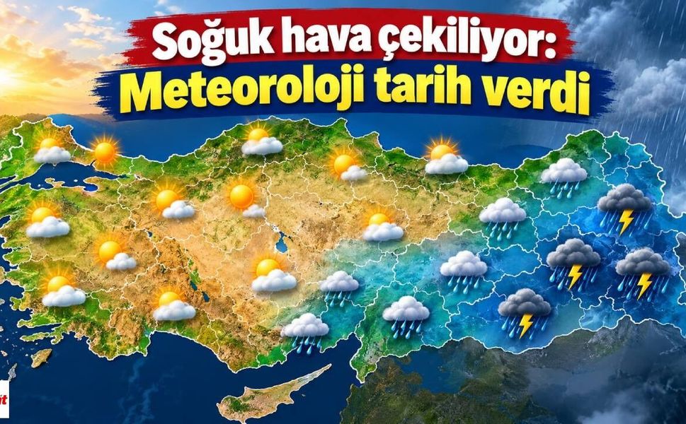 Soğuk hava çekiliyor: Meteoroloji tarih verdi