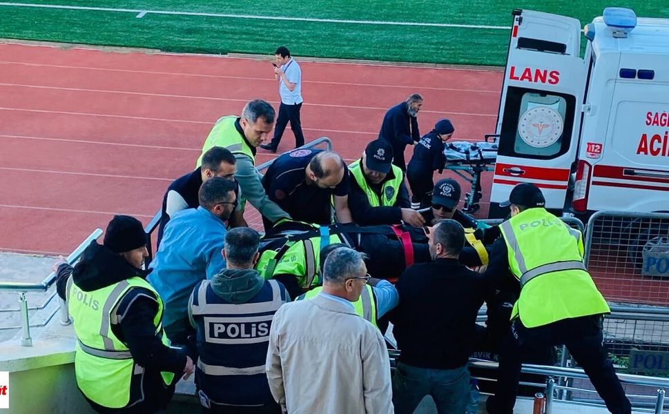Tokat Belediyespor kupaya veda etti: Maçta arbede çıktı, polis hastaneye kaldırıldı