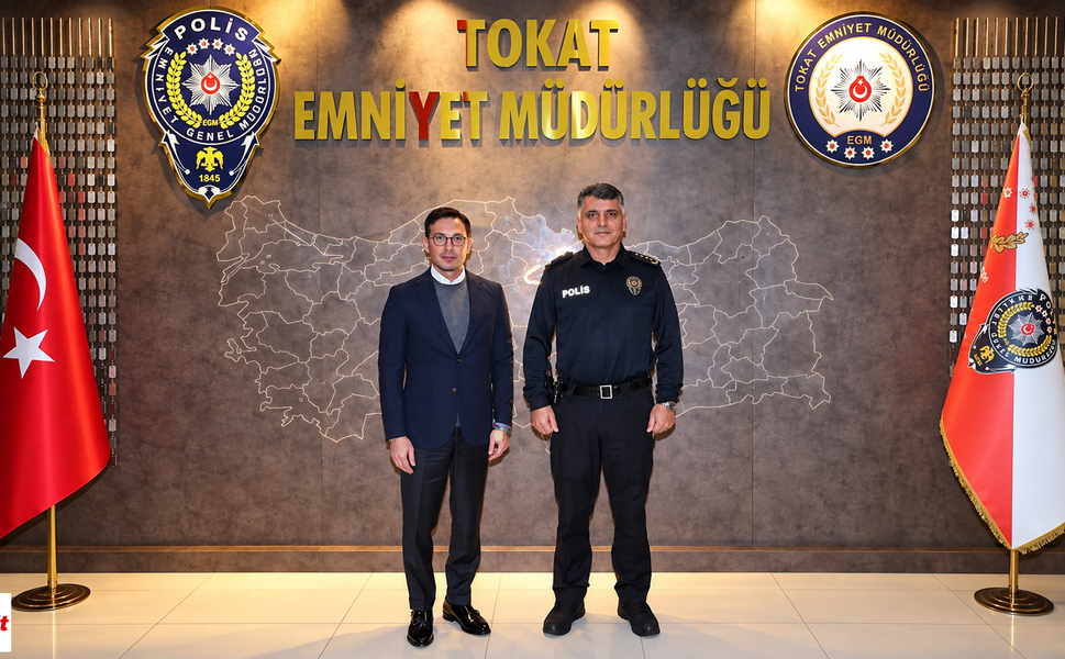 Başkan Yazıcıoğlu'ndan Emniyet Müdürü Şengül'e 'Hayırlı Olsun' Ziyareti