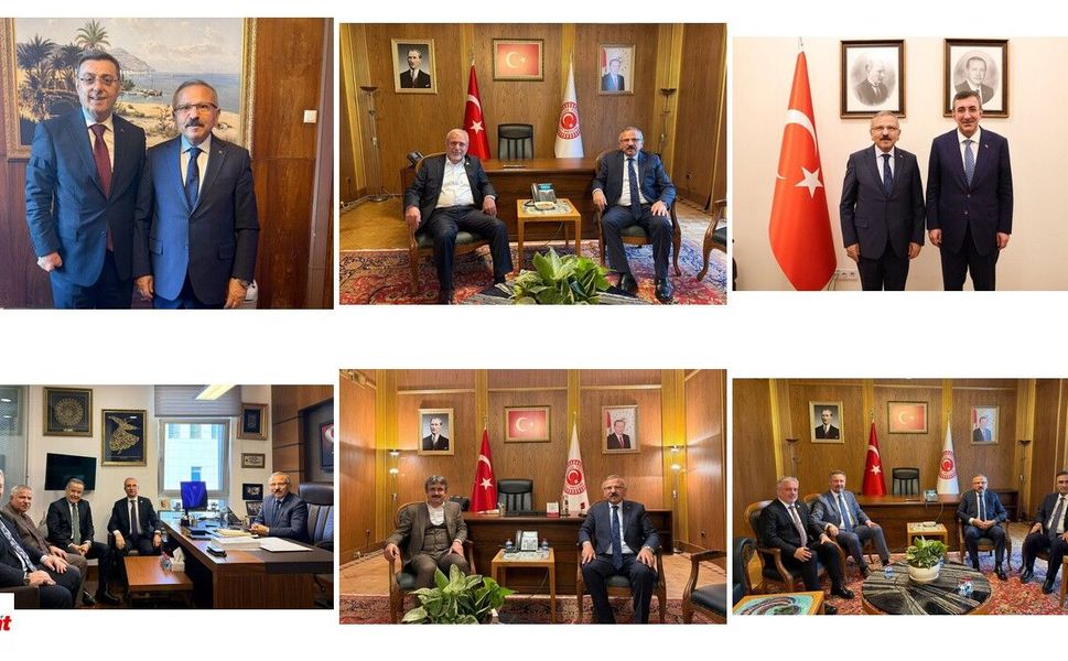 TBMM Başkanvekili Yusuf Beyazıt’a üst düzey tebrik ziyaretleri sürüyor