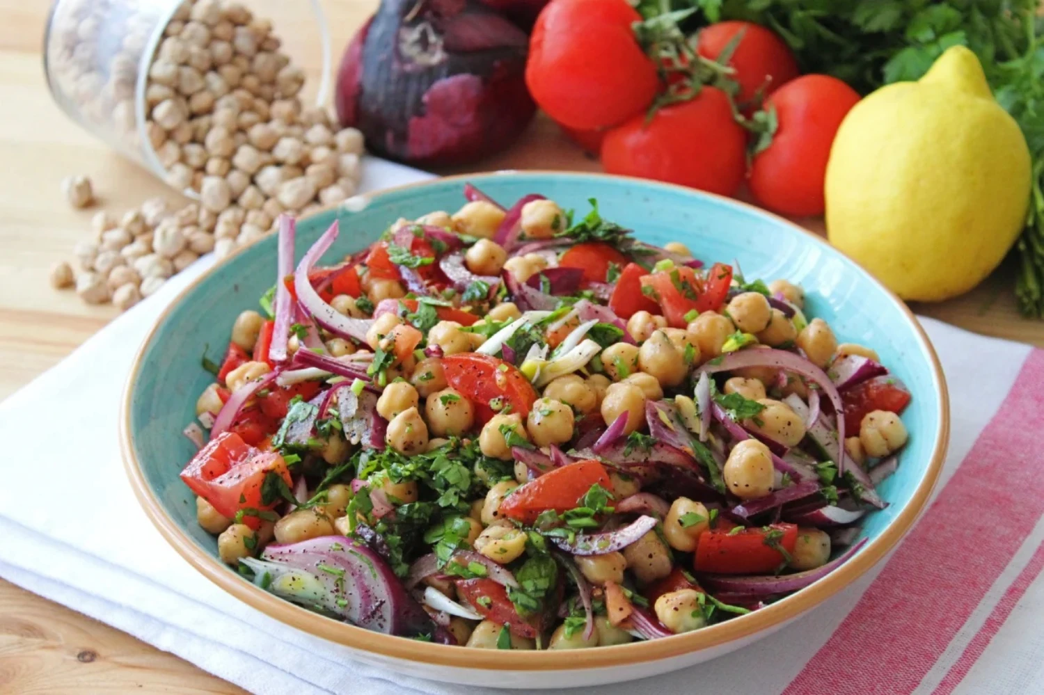 Nohut Salatası Tokathaber