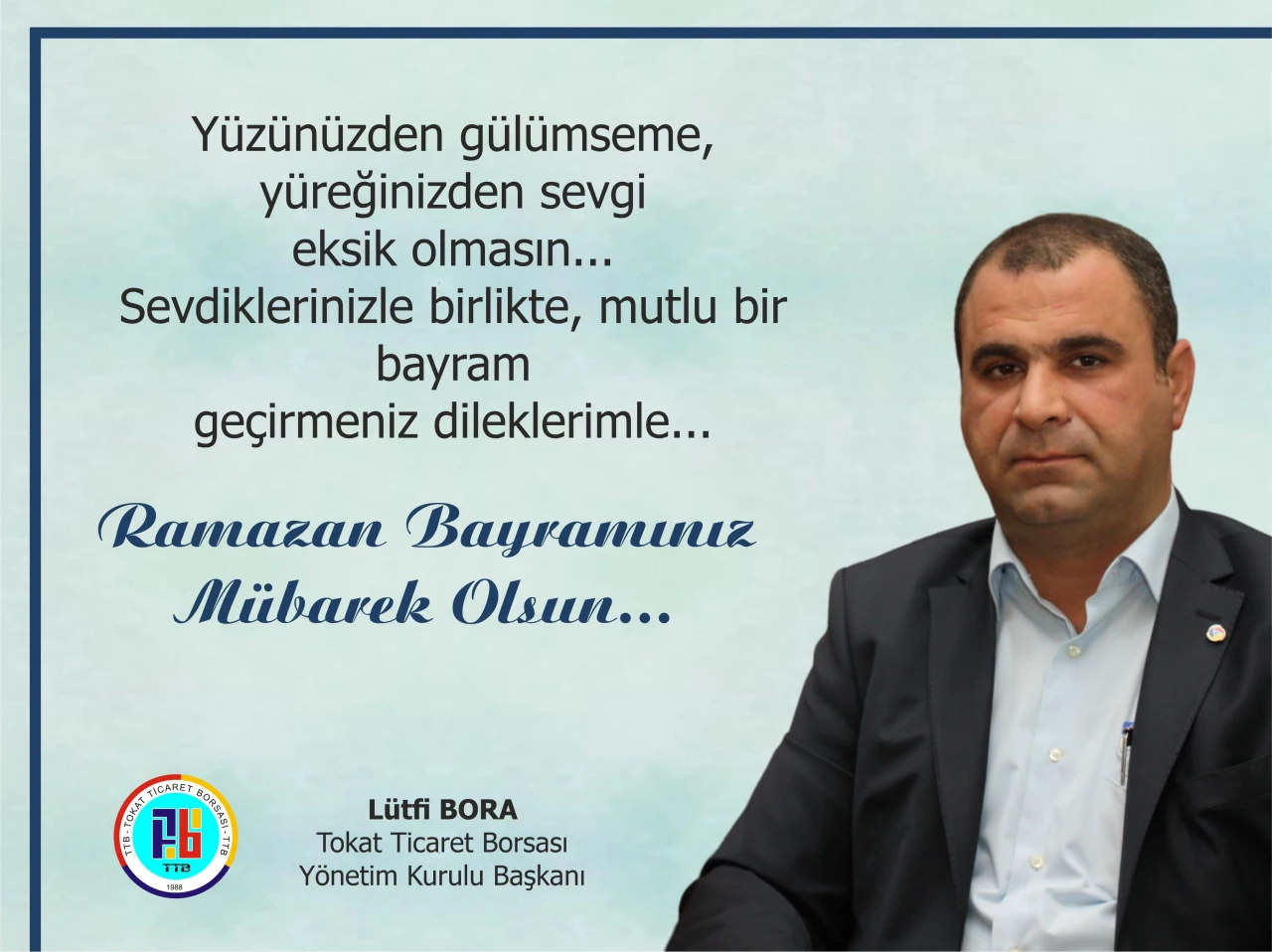 Tokat Ticaret Borsası Ramazan Bayramı Tokathaber