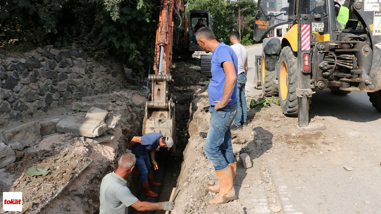 Niksar Belediyesi Parke Kaldırım Çalışması10