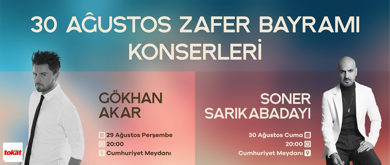 Tokat 30 Ağustos Konser