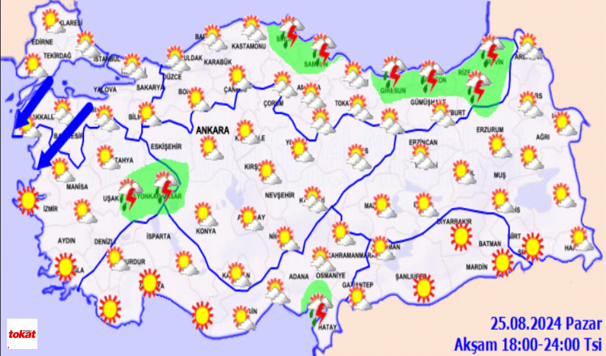 Tokat Haberhava Yağış (1)