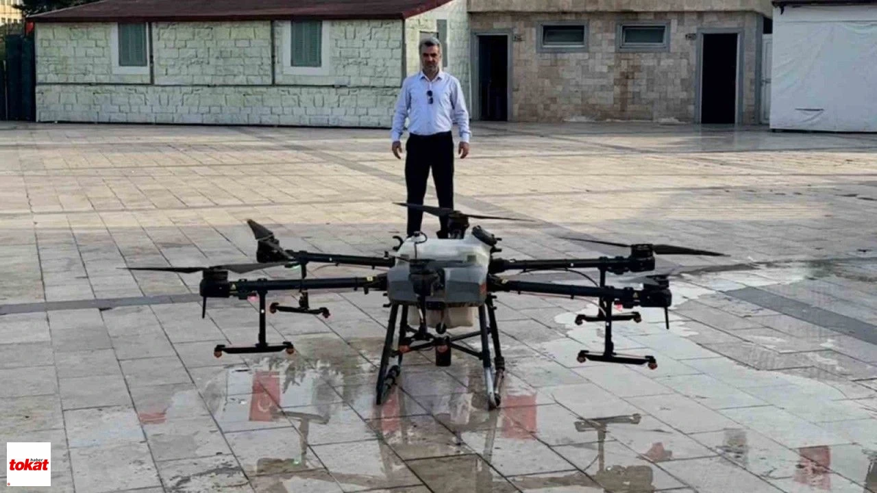 Tokat Belediyesinden Yaz Sicaklarinda Artan Sivrisineklere Karsi Dronlu Savas