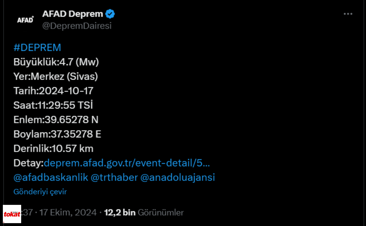 Sivas Deprem