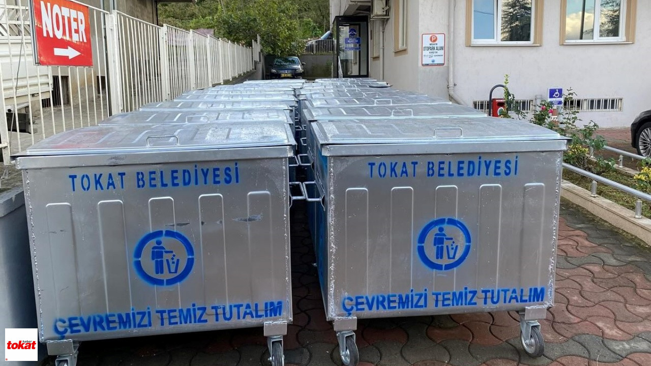 Tokat Belediyesi Gülyalı Belediyesi Çöp Konteynırı2