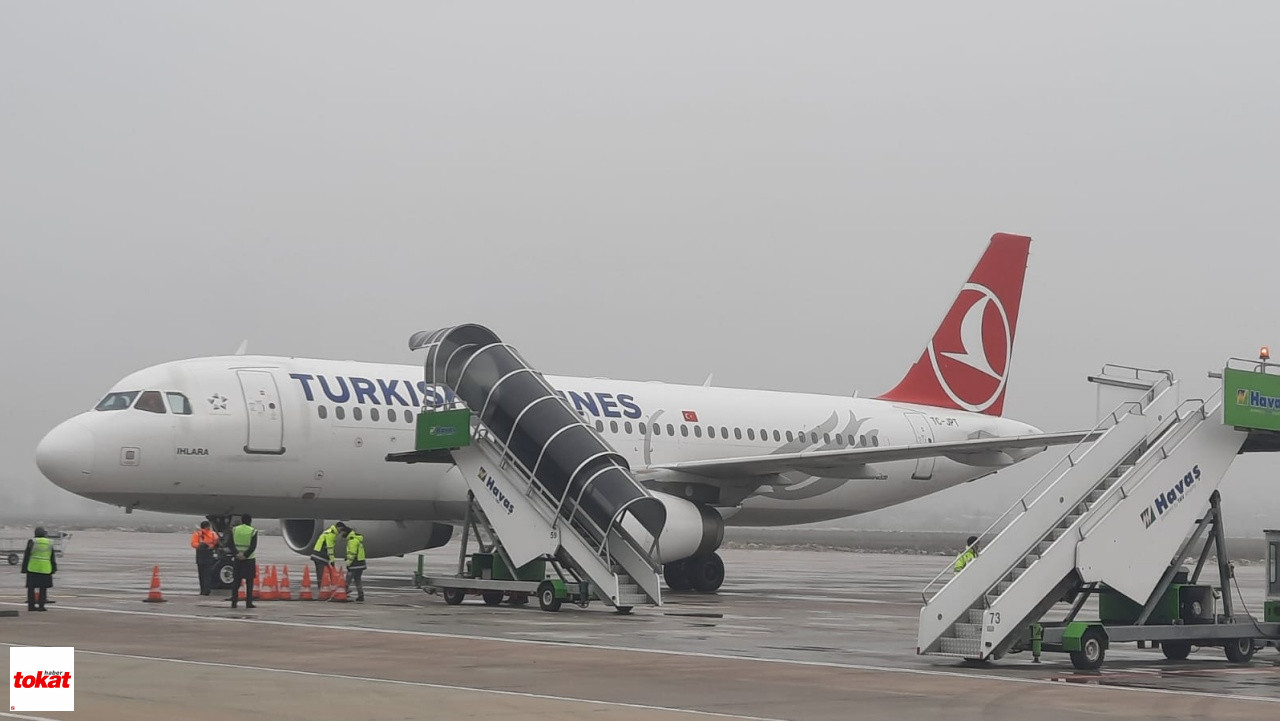 Tokat Havalimanı Sis1