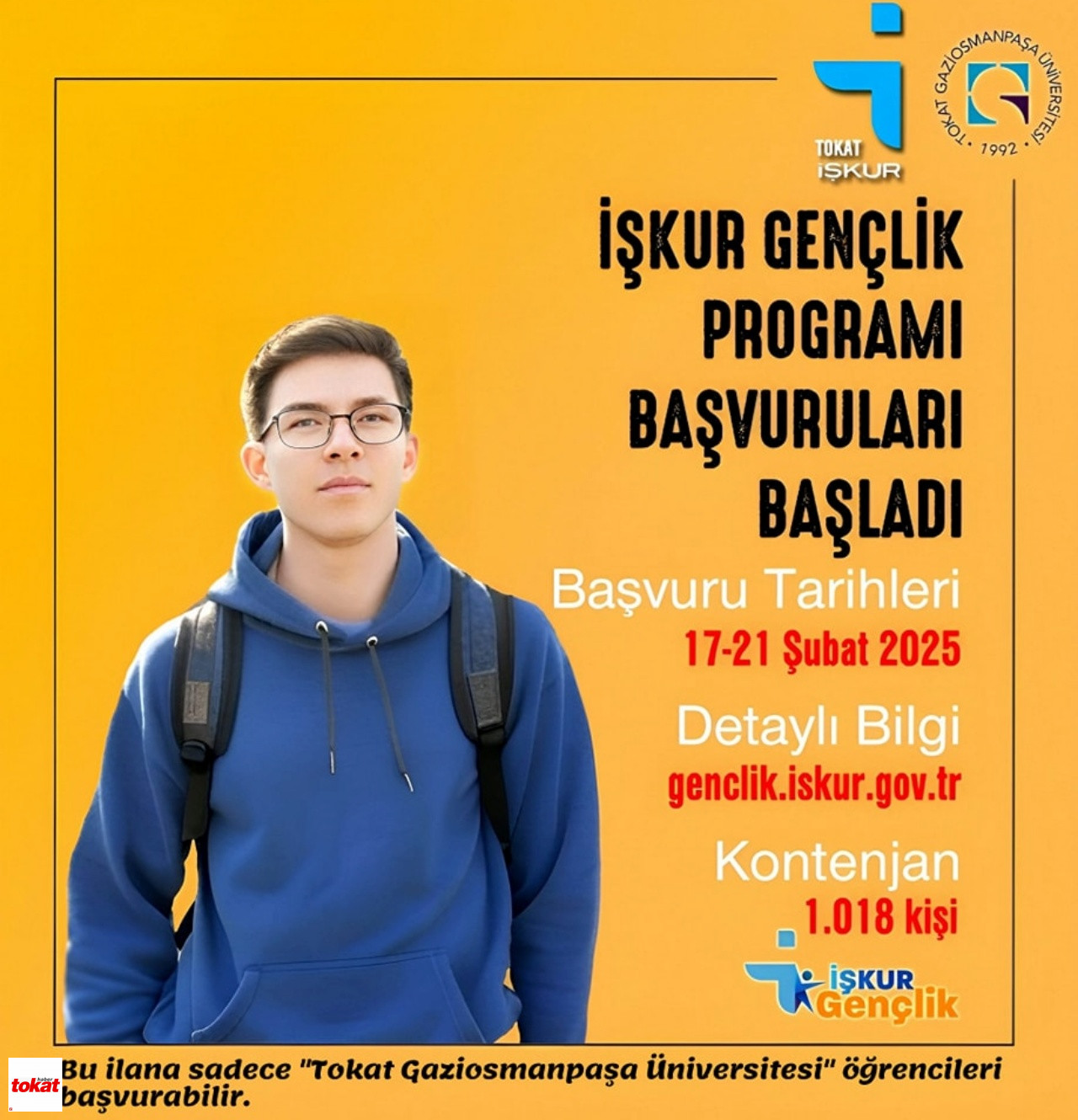İŞKUR Gençlik Programı Afişi