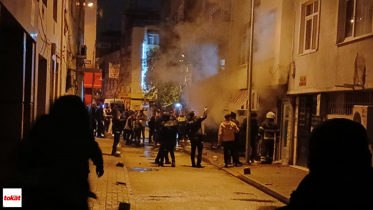 Çiçekçi Dükkanı Yangın2