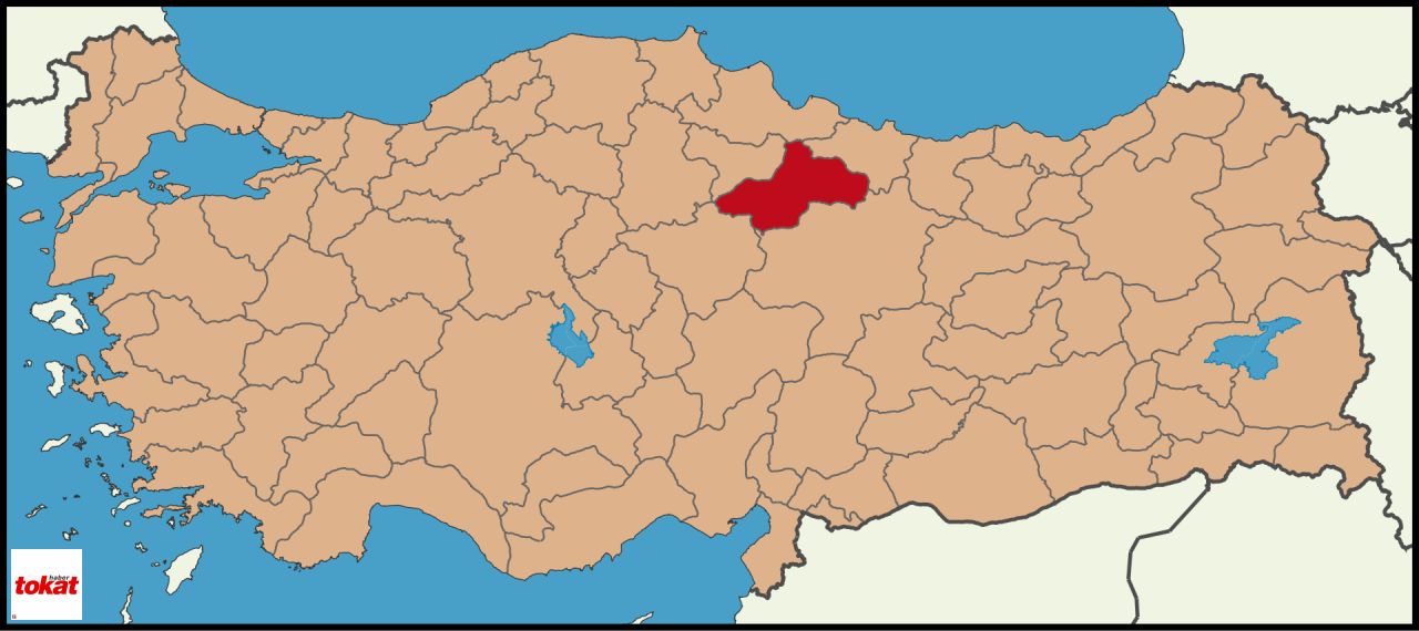 Latrans Turkey Location Tokat.svg