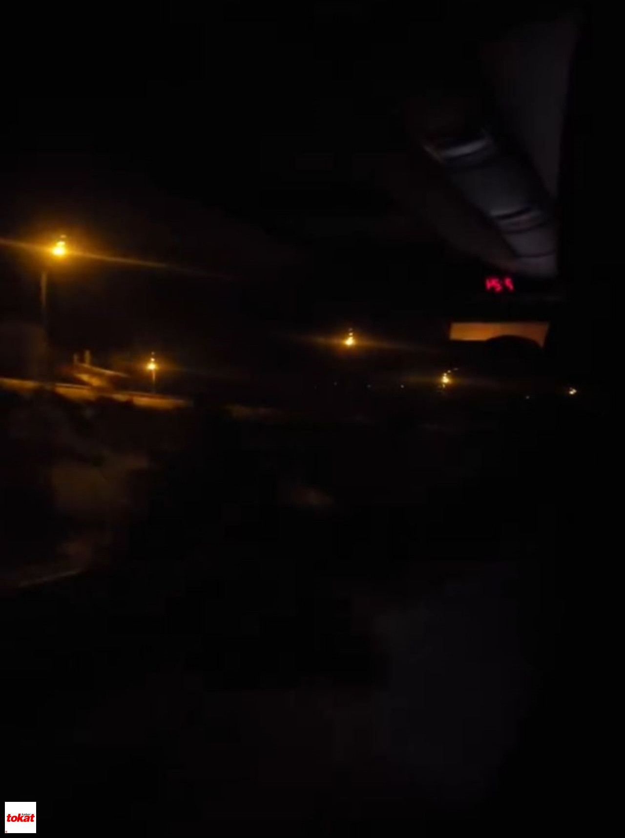 Otobüs Kazasında Yaşanan Panik Kamerada