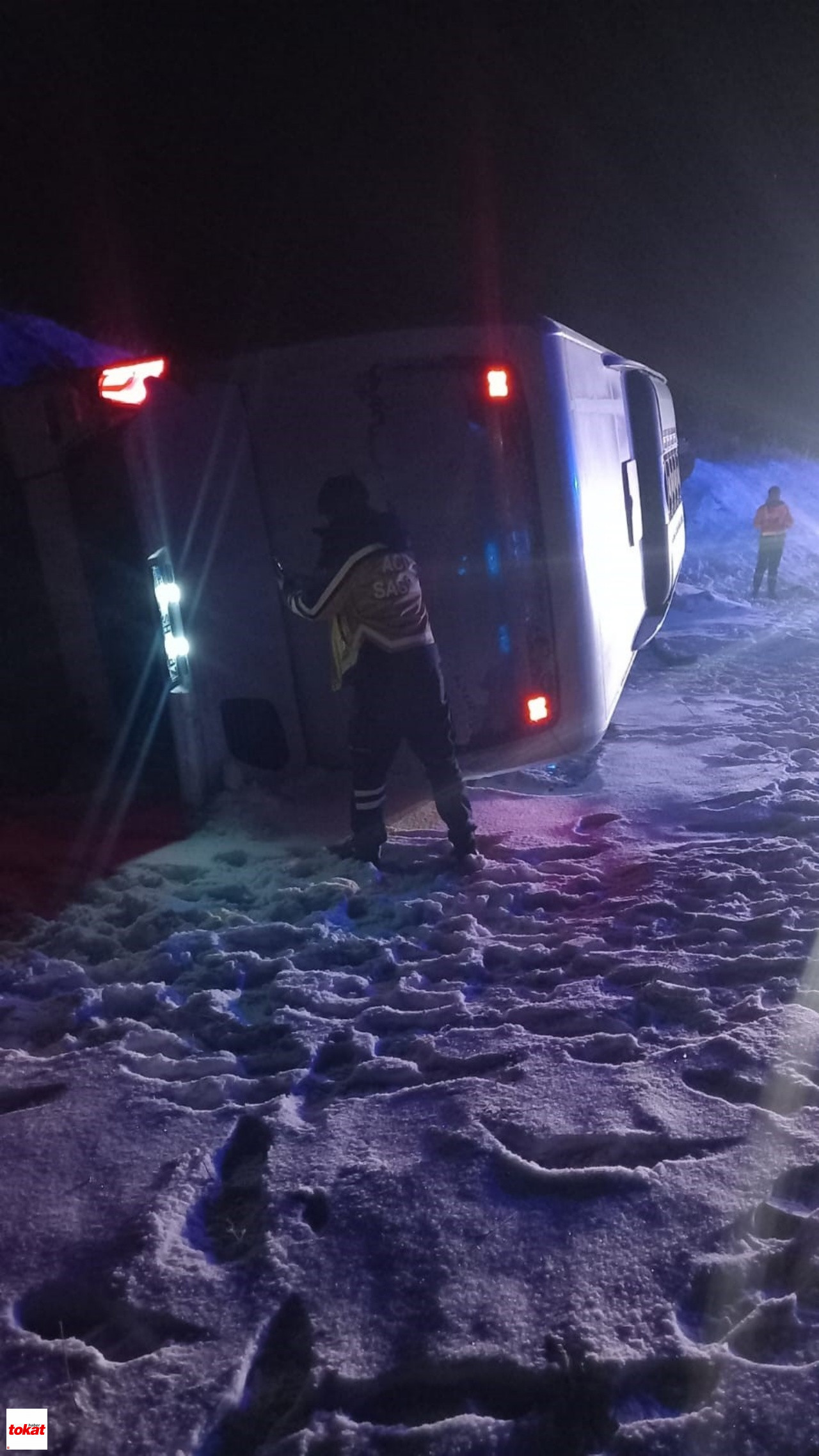 Otobüs Kazasında Yaşanan Panik Kamerada6