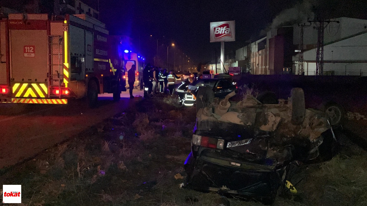 Otomobil Kaza Hurdaya Döndü3