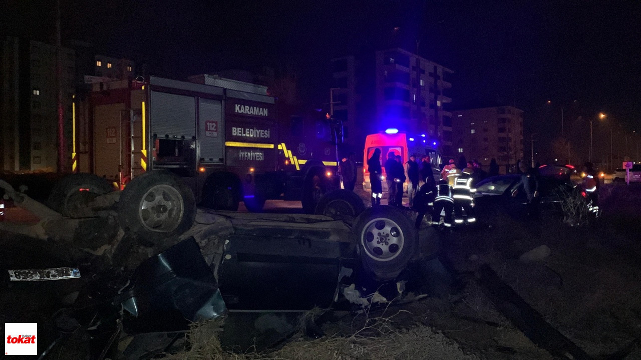 Otomobil Kaza Hurdaya Döndü4
