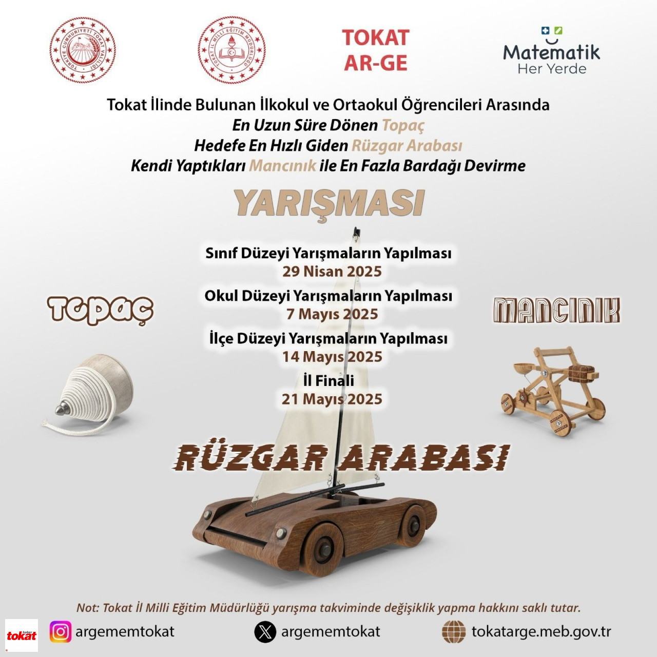 Tokat Matematik Her Yerde