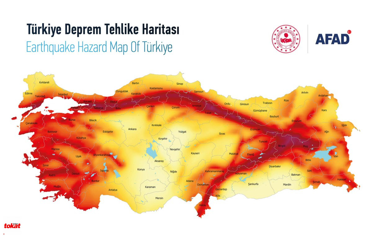 deprem haritası