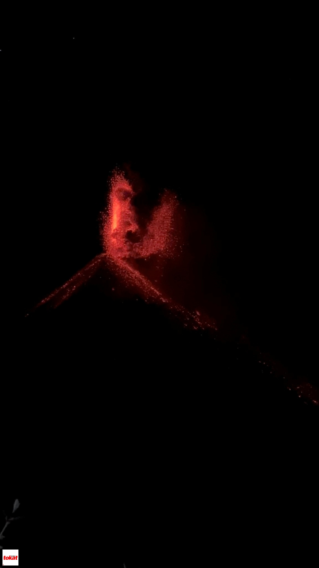 Guatemala'daki Fuego Yanardağı’nda Patlama Meydana Geldi11