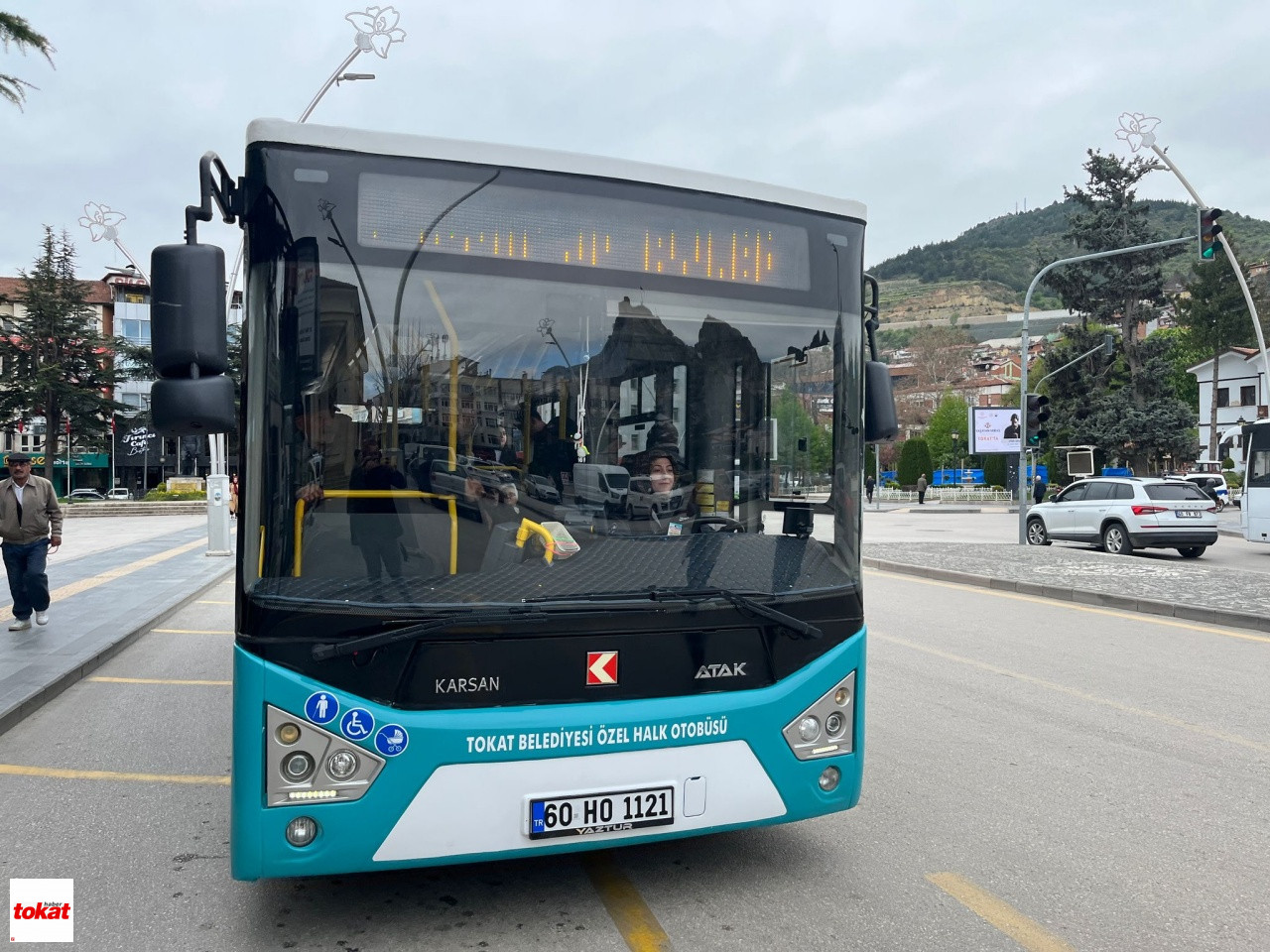Kadın Otobüs Şoförü Tokat