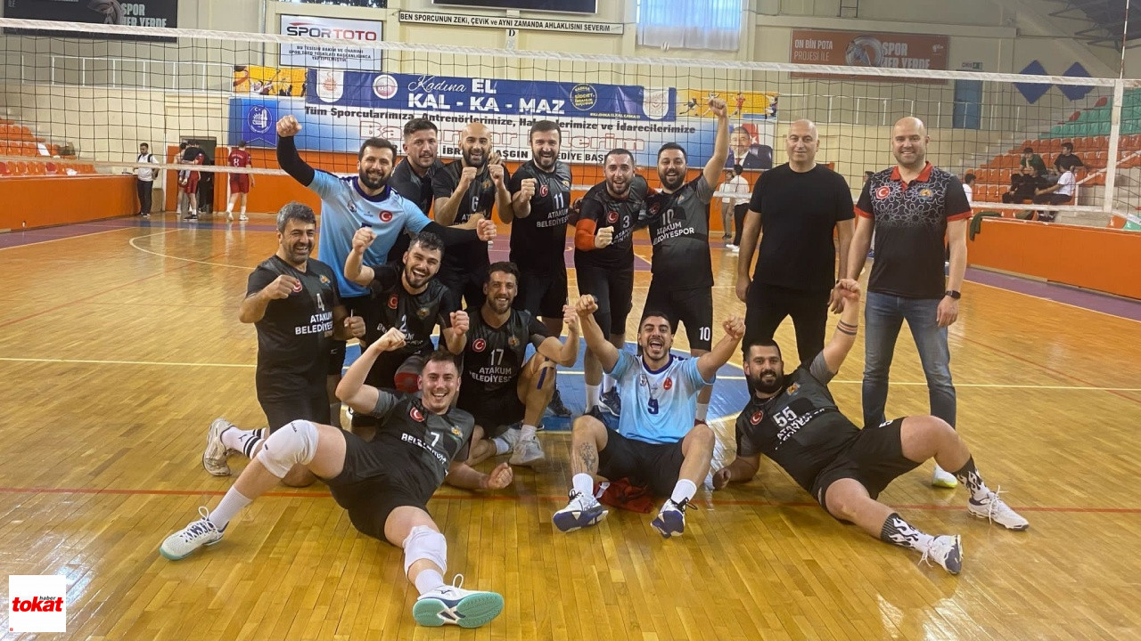 Atakum Belediyespor Voleybol Takımı 2. Lig Sevinci