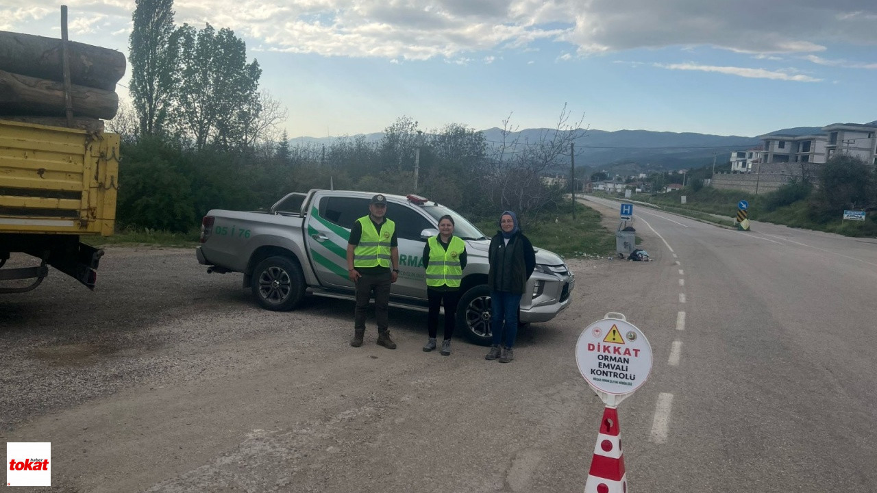 Niksar’da Orman Emvali Denetimi
