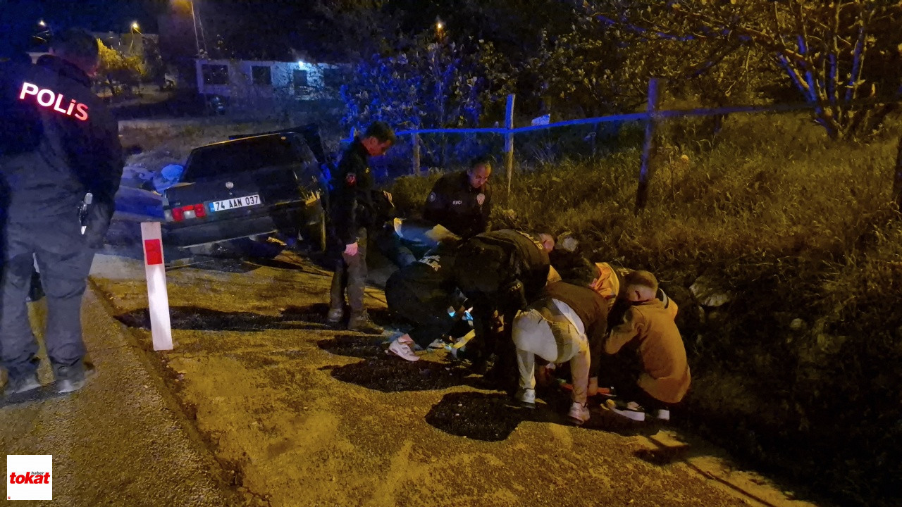 Yaralı Sürücüye, Kovalamaca Sırasında Peşinde Olan Polisler Yardım Etti