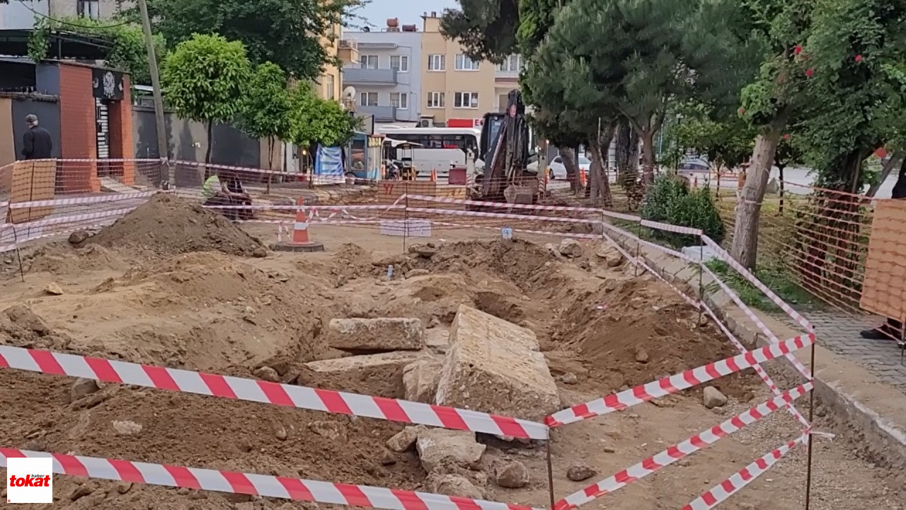Yol Çalışmasından Tarih Fışkırdı, Bölgede Çalışmalar Durduruldu