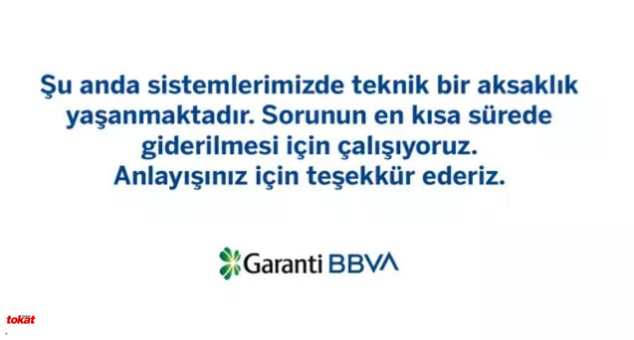 Garanti Mobil Çöktü2