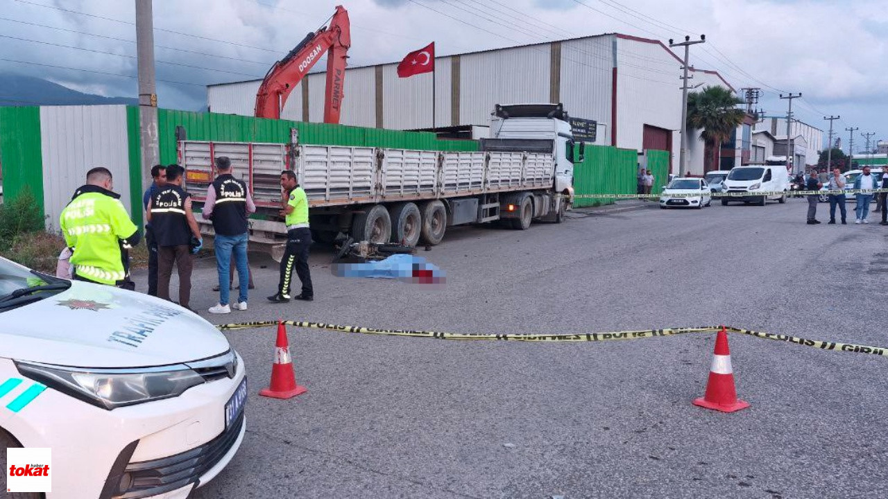 Tırla Çarpışan Motosikletin 16 Yaşındaki Sürücüsü Hayatını Kaybetti