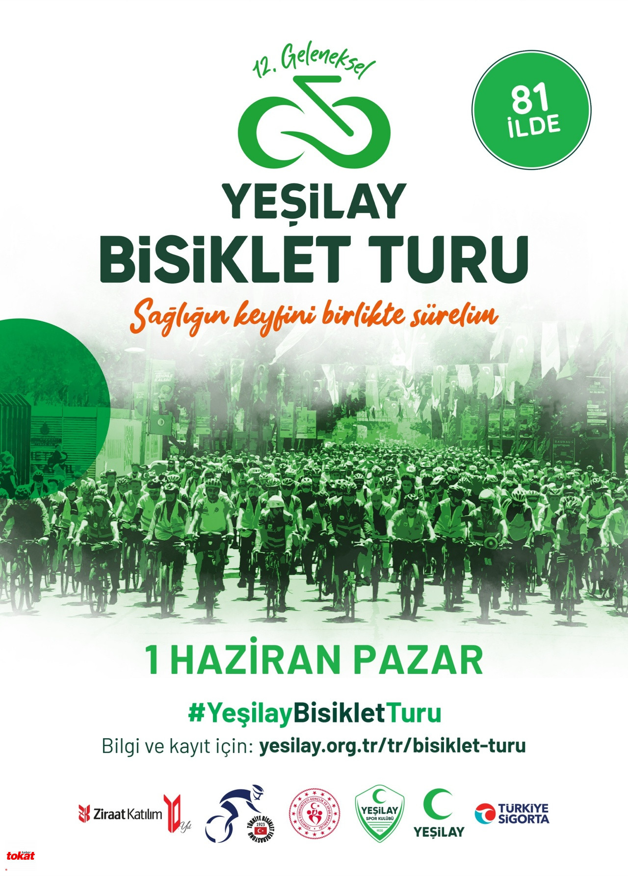 Yeşilay Tokat Bisiklet Turu1