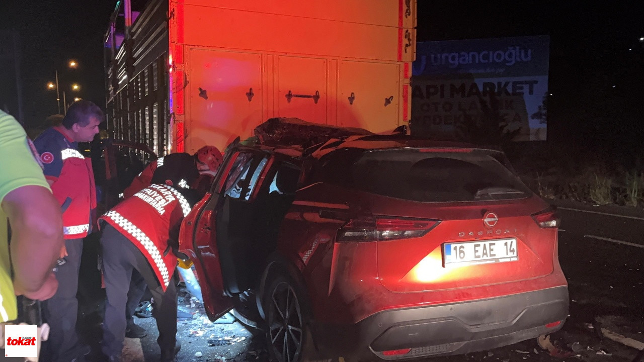 Cip, Kamyona Ok Gibi Saplandı 1 Ölü2