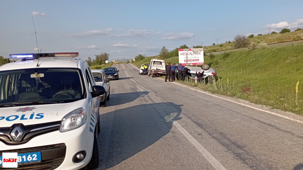 Takla Atan Araçtan Yara Almadan Kurtuldu3