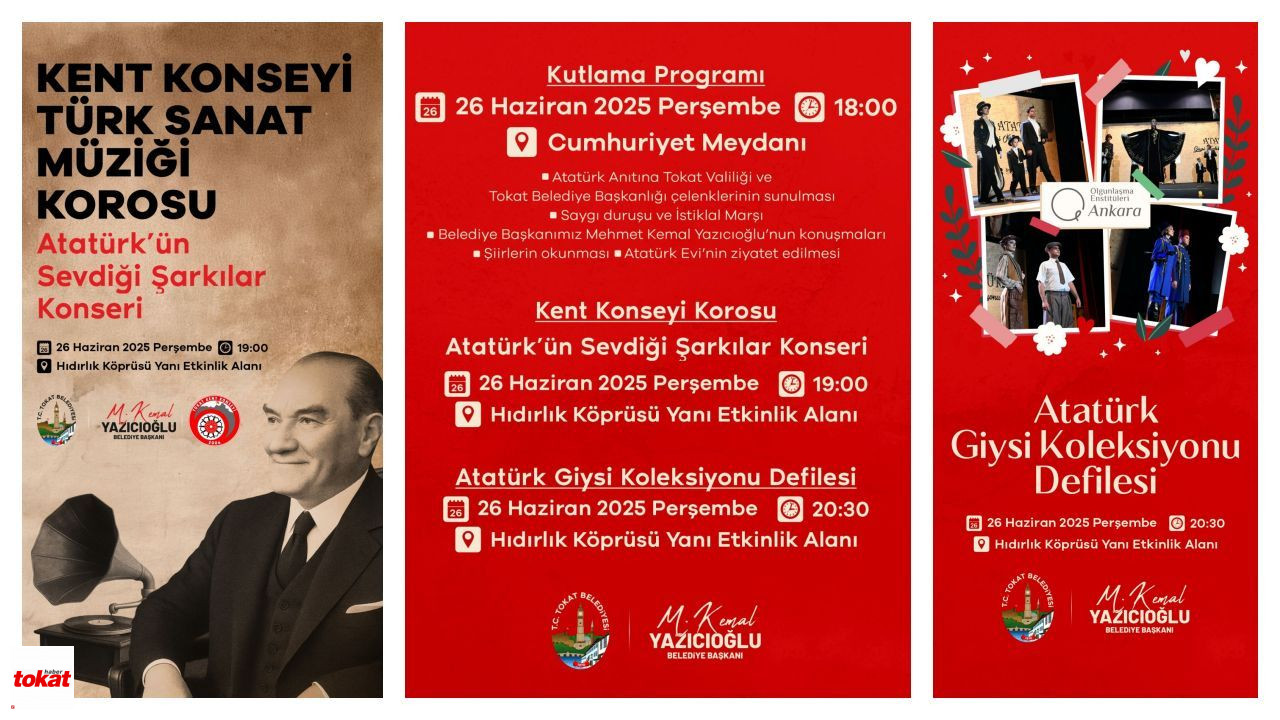 Tokat Haberatatürküntokatgelişi2025