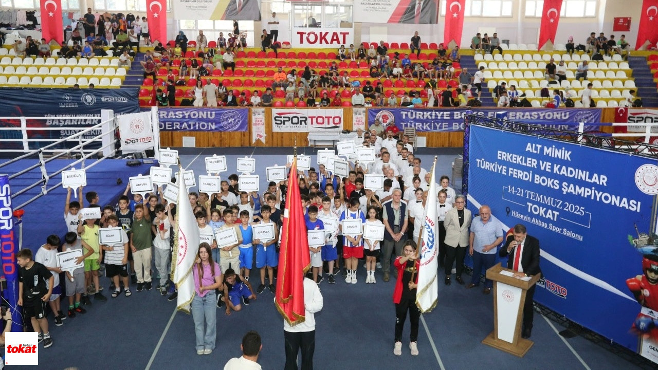 Alt Minikler Ferdi Boks Türkiye Şampiyonası Tokat1