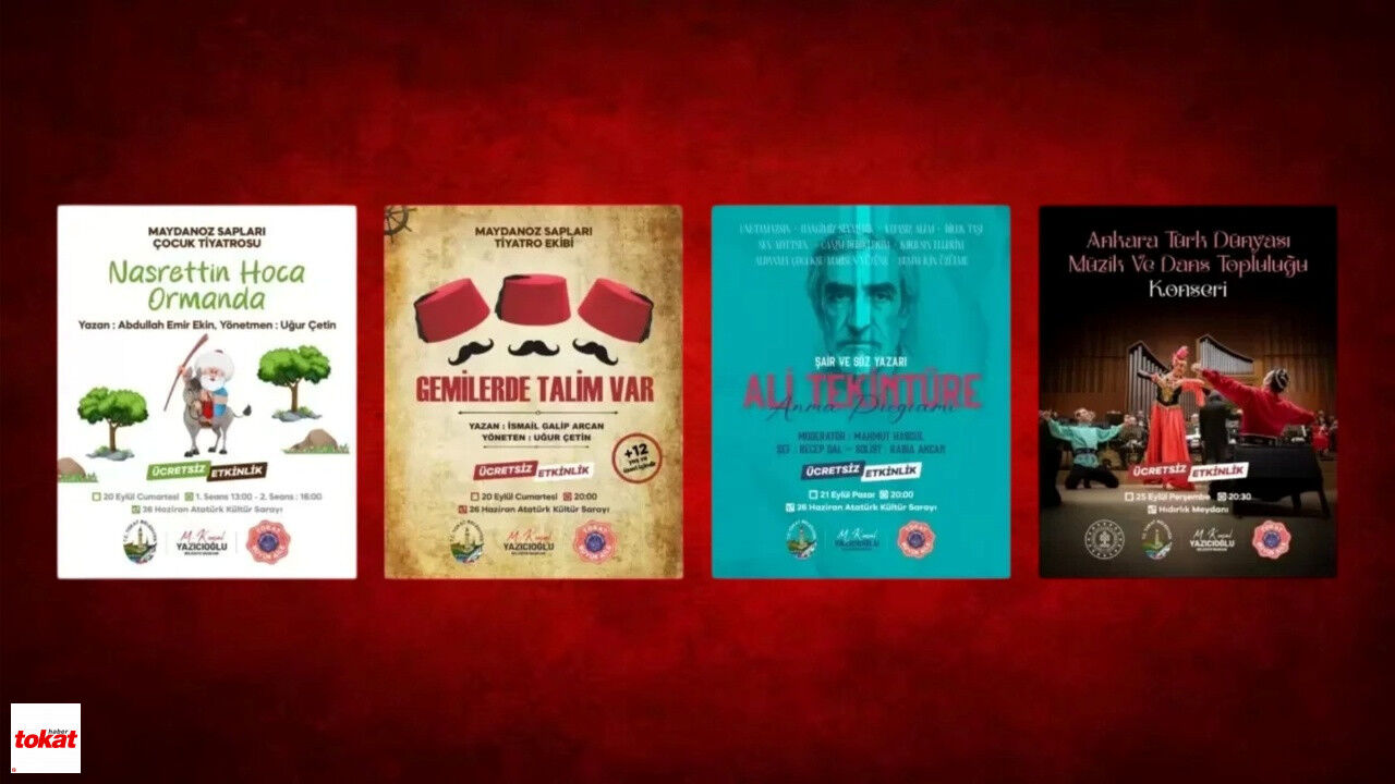 Tokat Belediyesi Kültür Sanat Program