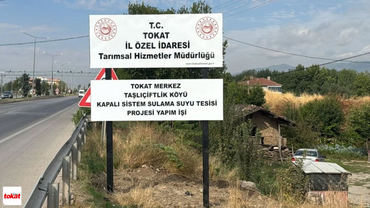 Tokat Il Özel Idaresi Taşlıçifklik Köyü Modern Kapalı Sulama