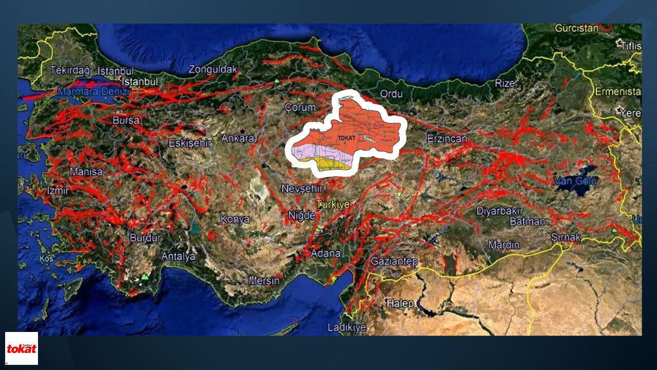 Tokat'a Kaf Uyarısı 8.2 Büyüklüğünde Deprem Üretme Potansiyeli Var!