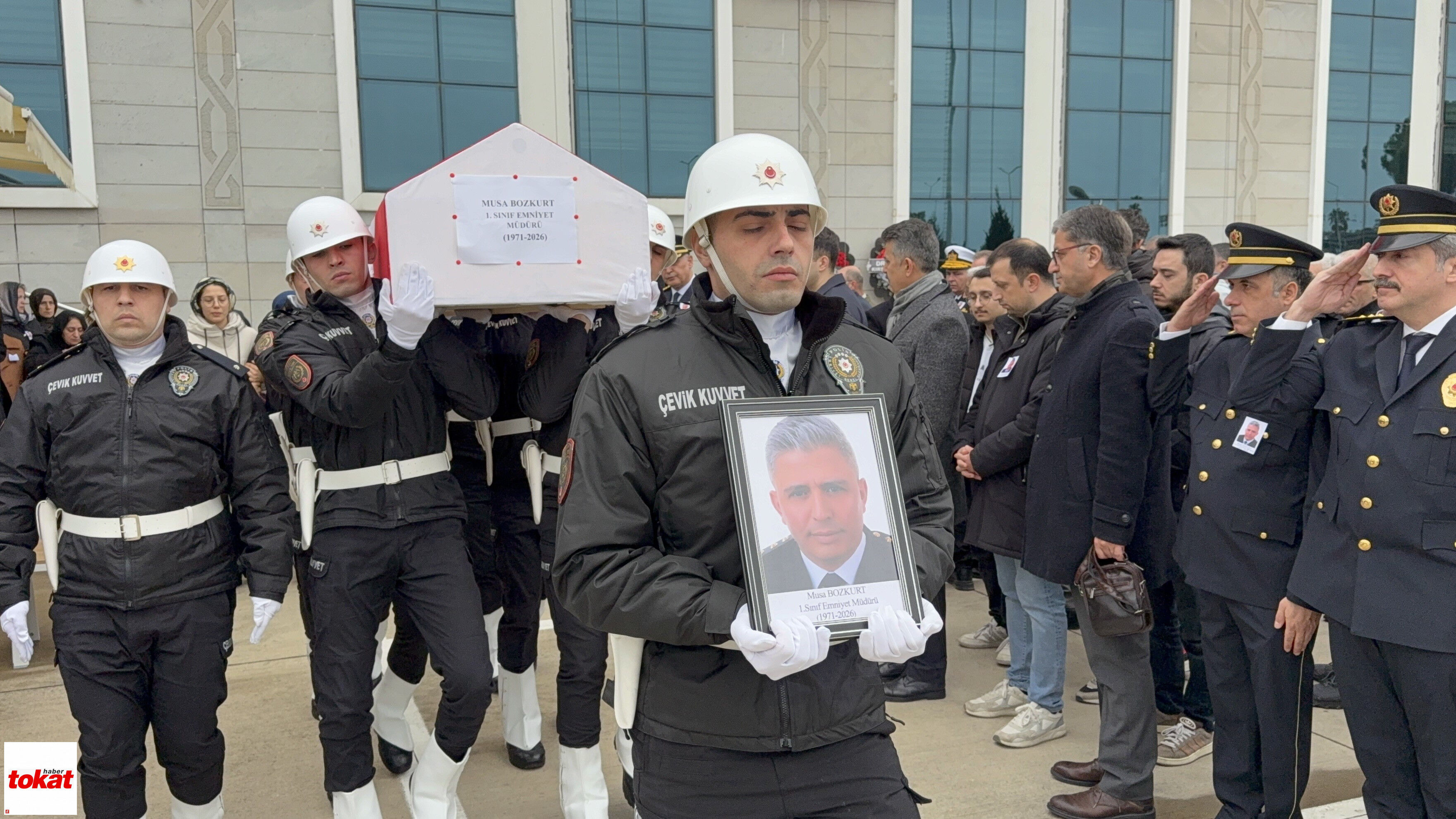 Emniyet Müdürü Musa Bozkurt, son yolculuğuna uğurlandı