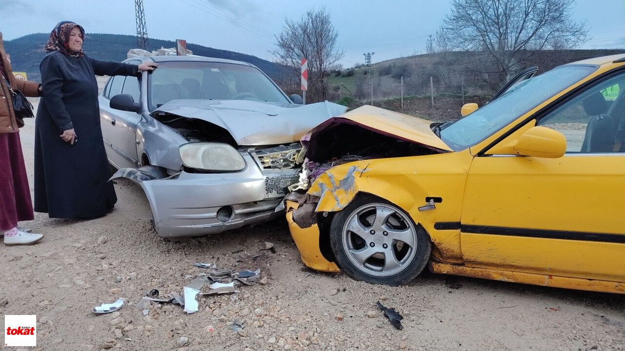 Niksar Tokat Yolu Dörtyol Mevkii Kaza4