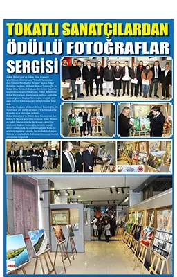Tokatlı sanatçılar fotoğraf sergisi