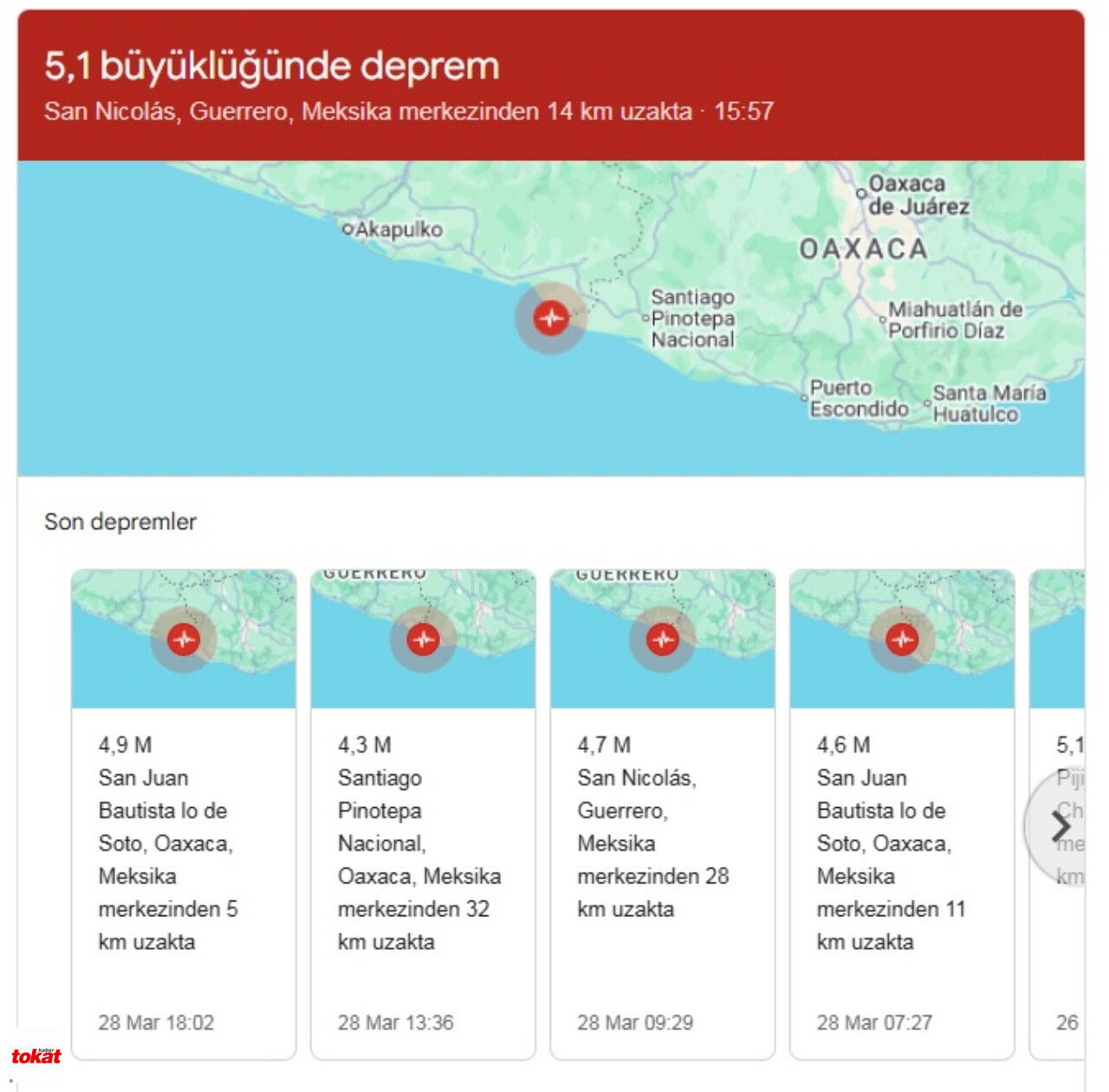 Meksika Deprem