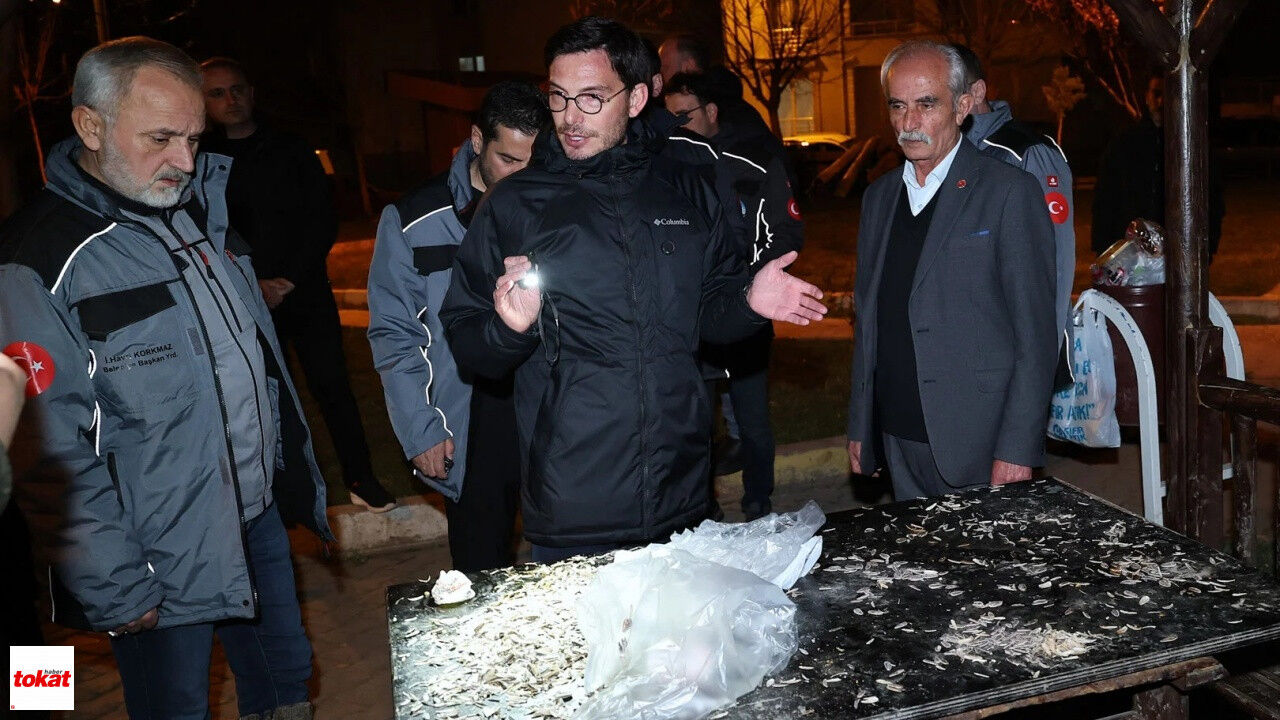Tokat Başkan Yazıcıoğlu Gece Mesaisi1