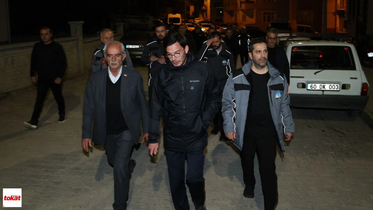 Tokat Başkan Yazıcıoğlu Gece Mesaisi4